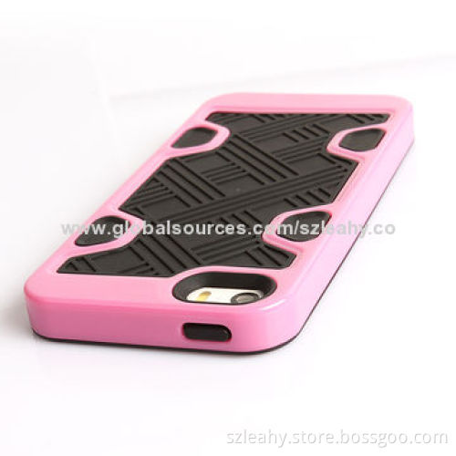 Hot selling and nice appearance, PC+TPU mixed case for iPhone 5/5s